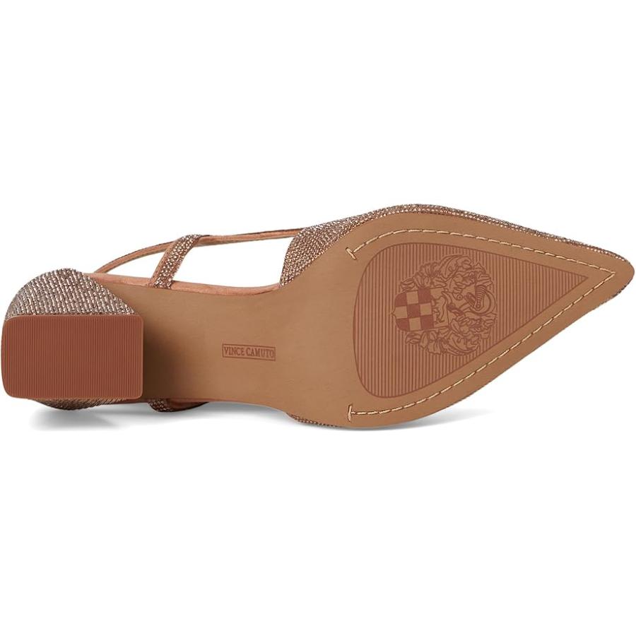 ヴィンスカムート Vince Camuto Sindreea Rhinestone Block Heel スリングバック Pump レディース ヒール_2