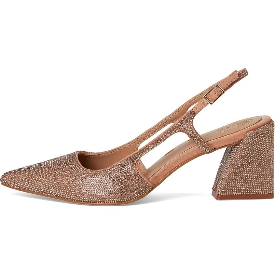 ヴィンスカムート Vince Camuto Sindreea Rhinestone Block Heel スリングバック Pump レディース ヒール_3