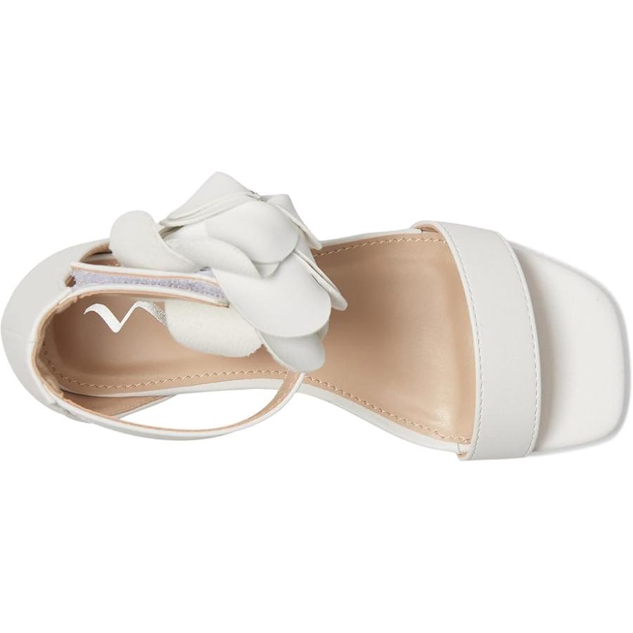 ニナ kid's ニナ Kids Mona (Little Kid/Big Kid) キッズ・ジュニア Heels White Pearlized_1