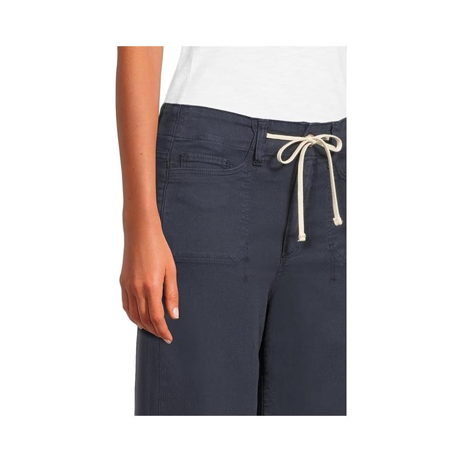 ペイジ Paige Ari With Waistband Tie And Stitch Thru Pockets in Vintage Navy Se_3