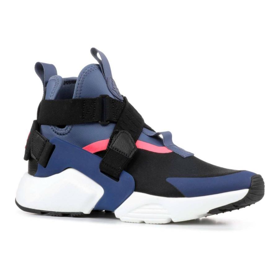 ナイキ NIKE エアハラチ Air Huarache City Strap Shoes Casual Sneakers AH6787-002 ローカット レディース Navy Black Pink White｜orange-orange｜02