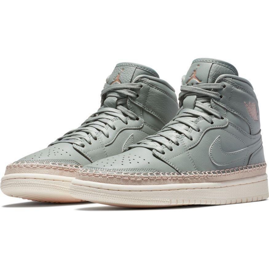 ナイキ NIKE エアジョーダン1 Air Jordan 1 レディース High Retro Premium Mica Green Sail AH7389-315｜orange-orange｜02