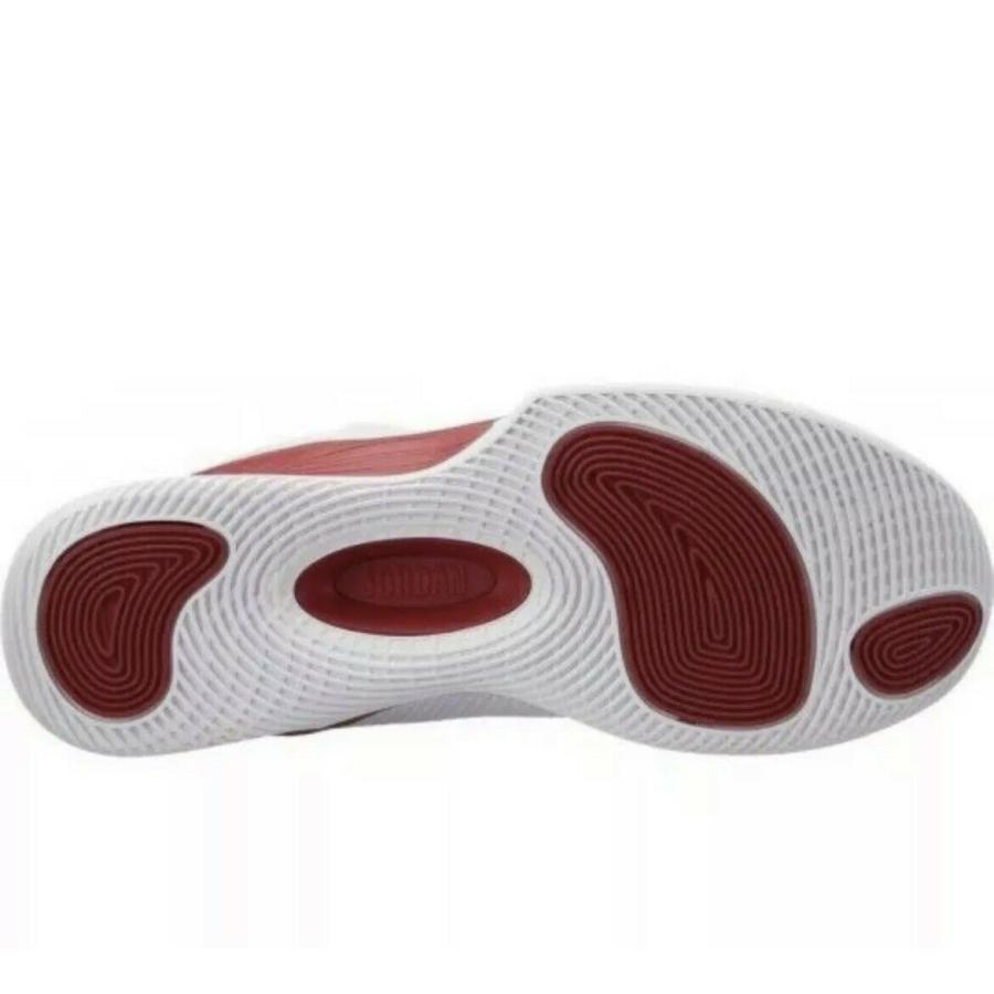 ナイキ NIKE ジョーダン Jordan Ultra Fly 2 Low Basketball Shoes メンズ AH8110-101 バスケット バッシュ スニーカー White Red｜orange-orange｜04