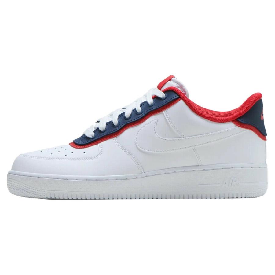 ナイキ NIKE エア フォース 1 Air Force 1 07 LV8 1 メンズ AO2439-100 ローカット White/Red/Navy｜orange-orange｜02