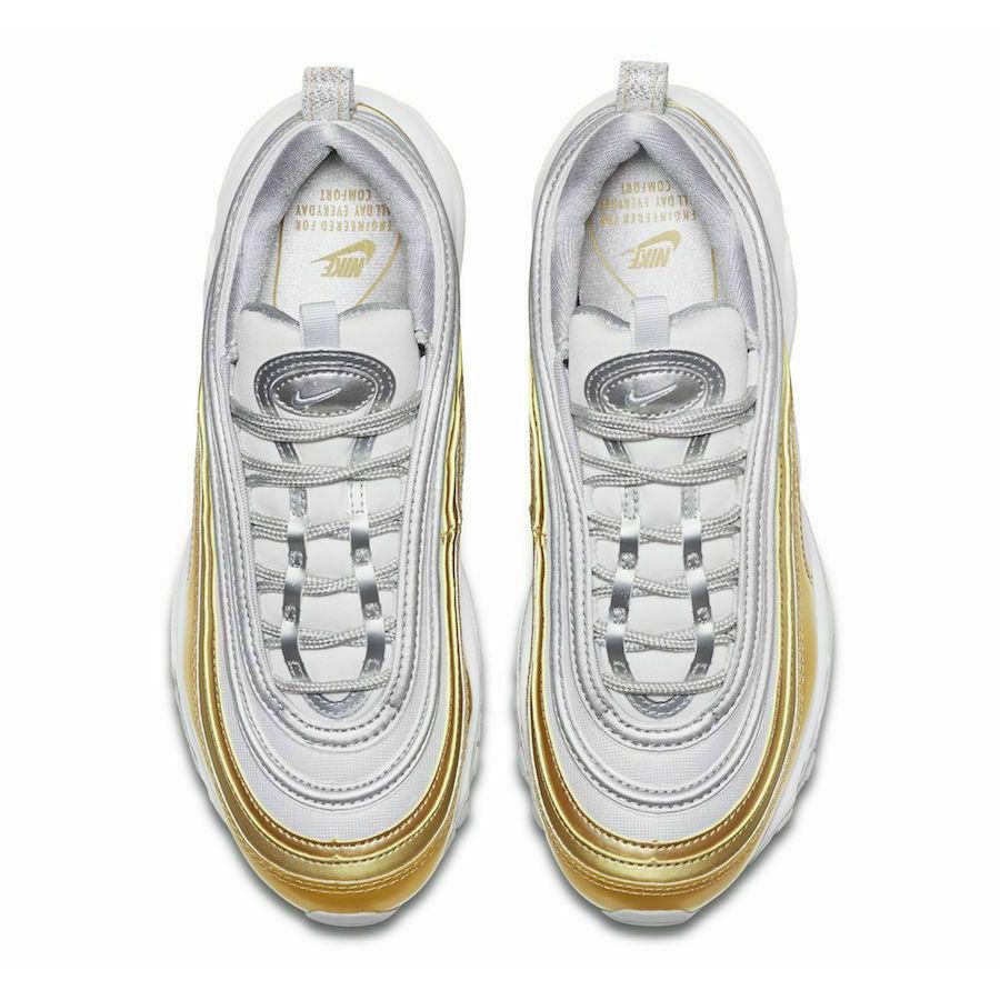 ナイキ NIKE エアマックス97 Air Max 97 SE Low Shoes Casual Sneakers AQ4137-001 ローカット レディース Metallic Silver Gold Grey White :AQ4137-001:ToriDollJAPAN - 通販 - Yahoo!ショッピング ナイキ NIKE エアマックス97 Air Max 97 SE Low Shoes Casual Sneakers AQ4137-001 ローカット レディース Metallic Silver Gold Grey White :AQ4137-001:ToriDollJAPAN - 通販 - Yahoo!ショッピング