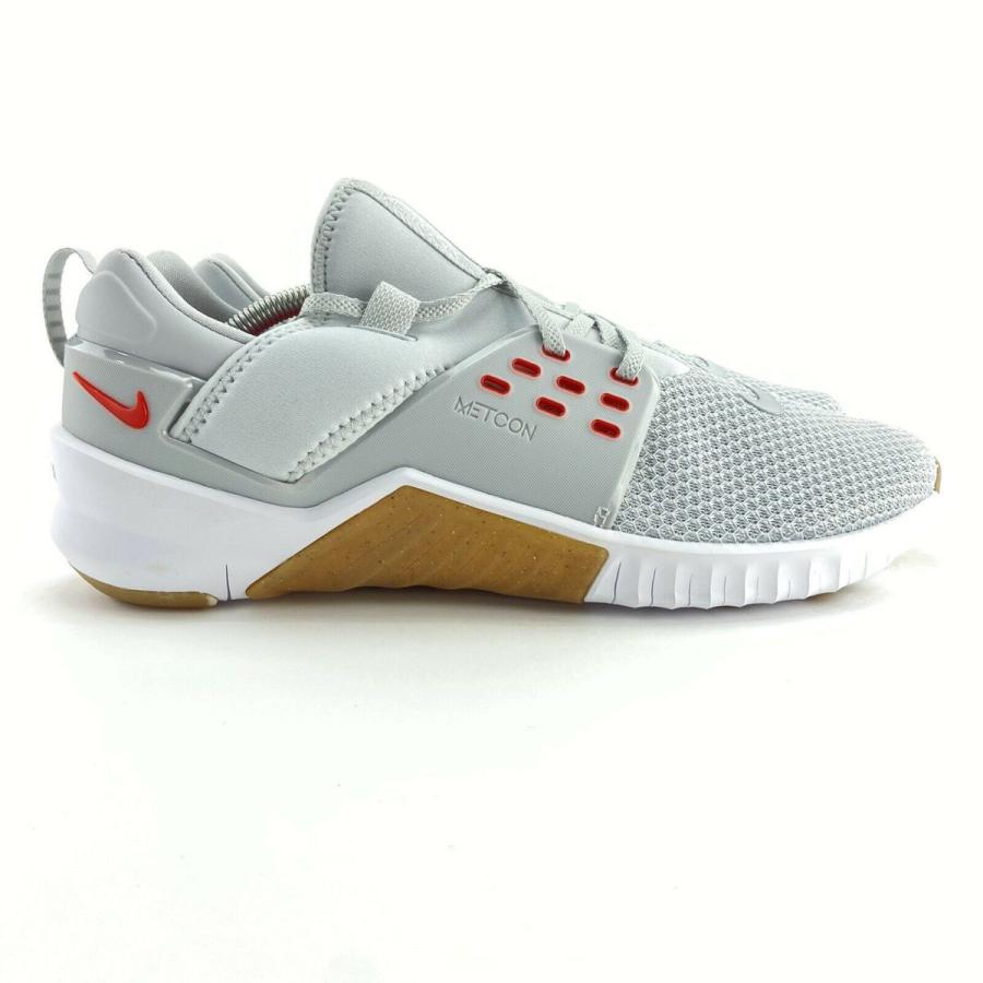 ナイキ NIKE フリー Free Metcon 2 Platinum Running Sneakers Casual Shoes AQ8306-061 ローカット Grey Red White｜orange-orange｜02