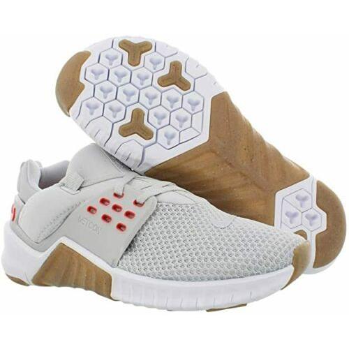 ナイキ NIKE フリー Free Metcon 2 Platinum Running Sneakers Casual Shoes AQ8306-061 ローカット Grey Red White｜orange-orange｜03