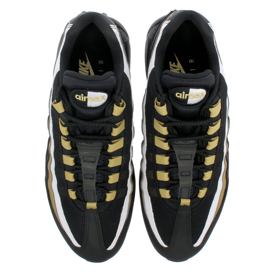 ナイキ NIKE エアマックス Air Max 95 OG Low Shoes Casual Sneakers AT2865-002 ローカット Black Metallic Gold White｜orange-orange｜03
