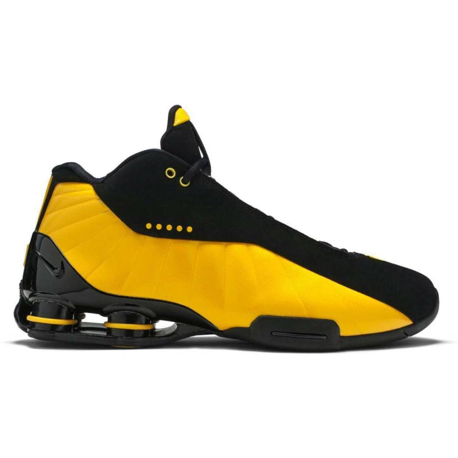 ポスターフレーム ナイキ NIKE ショックス SHOX BB4 Vince Carter Basketball Shoes メンズ  AT7843-002 バスケット バッシュ スニーカー Black Yellow シューズ