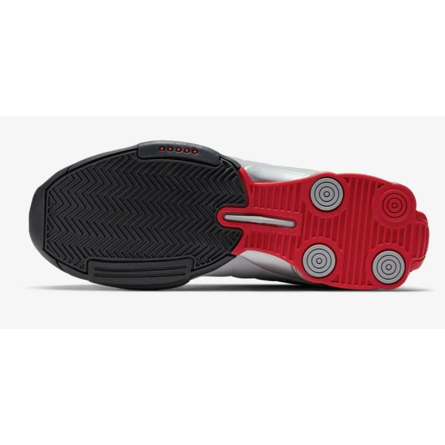 Nike ショックスBB4バスケットボールシューズ ホワイト/レッド NIKE（ナイキ） ショックス SHOX BB4 Vince Carter Basketball Shoe