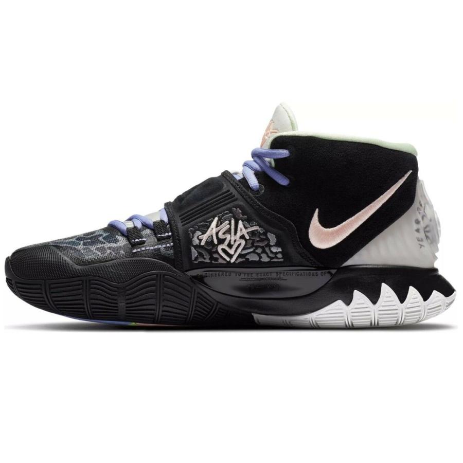 ナイキ NIKE カイリー 6 Kyrie VI AI Basketball Shoes Sneakers CD5031-001 ミッドカット Black White Blue｜orange-orange