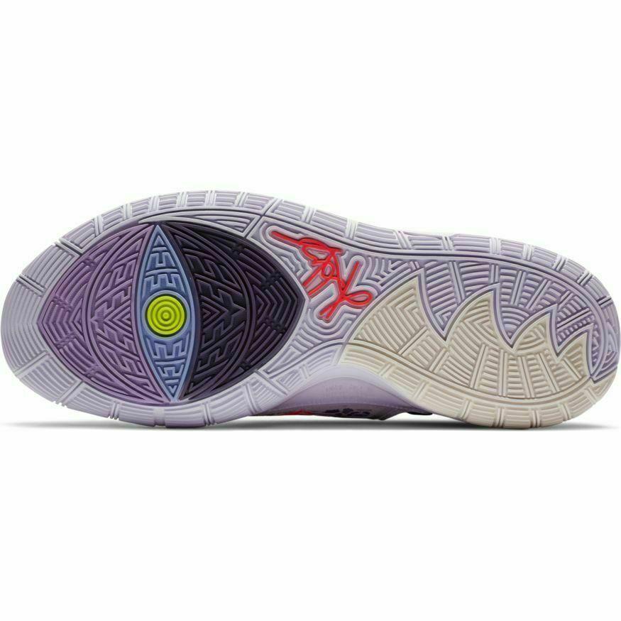 ナイキ NIKE カイリー 6 Kyrie VI AI “Asia Irving” Basketball Shoes Sneakers CD5031-500 ミッドカット Purple White Blue Yellow Orange｜orange-orange｜05