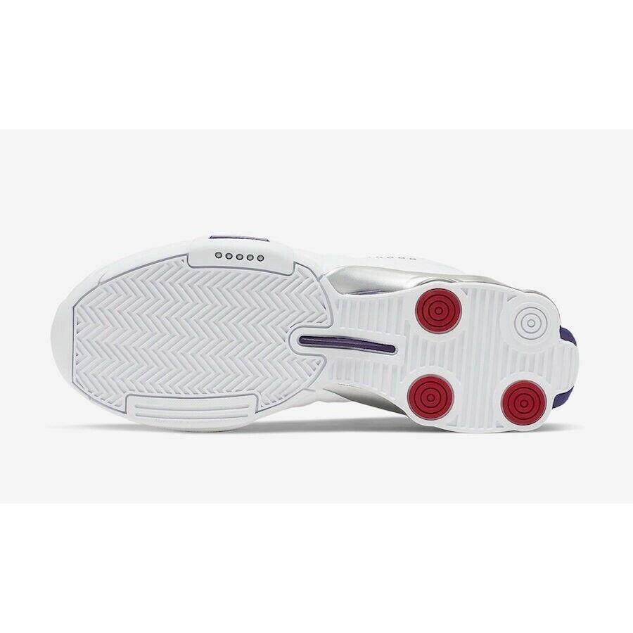 Nike ショックスBB4バスケットボールシューズ ホワイト/レッド 【公式