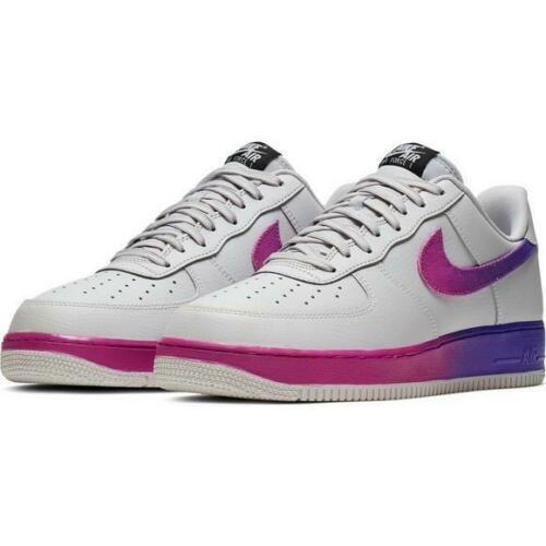 ナイキ NIKE エア フォース Air Force 1 One '07 Low LV8 メンズ CJ0524-002 スニーカー White Pink Purple｜orange-orange｜03