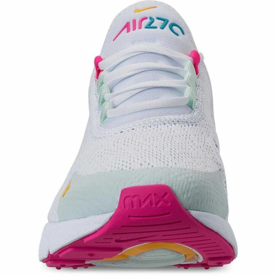 ナイキ NIKE エア マックス AIR MAX 270 Running Shoes レディース CJ0568-100 ローカット White Pink Yellow Blue｜orange-orange｜03