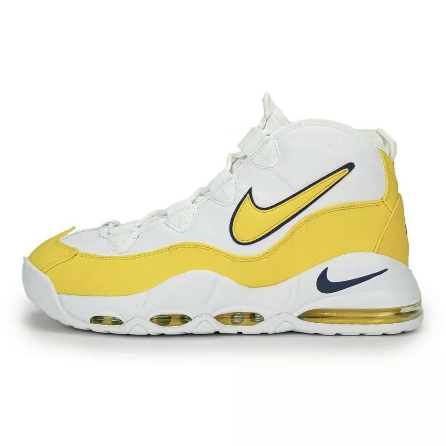 ナイキ NIKE エアマックス アップテンポ Air Max Uptempo '95 "Lakers" Basketball Shoe メンズ CK0892-102 バスケット バッシュ スニーカー White Yellow｜orange-orange