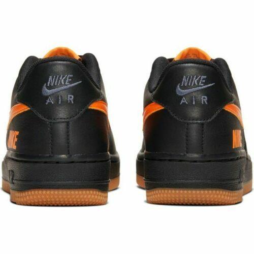 ナイキ NIKE エアフォース ワン Air Force 1 LV8 5 Gore-Tex Low Shoes GS Grade School Casual Sneakers CQ4215-001 ローカット Black Orange｜orange-orange｜04