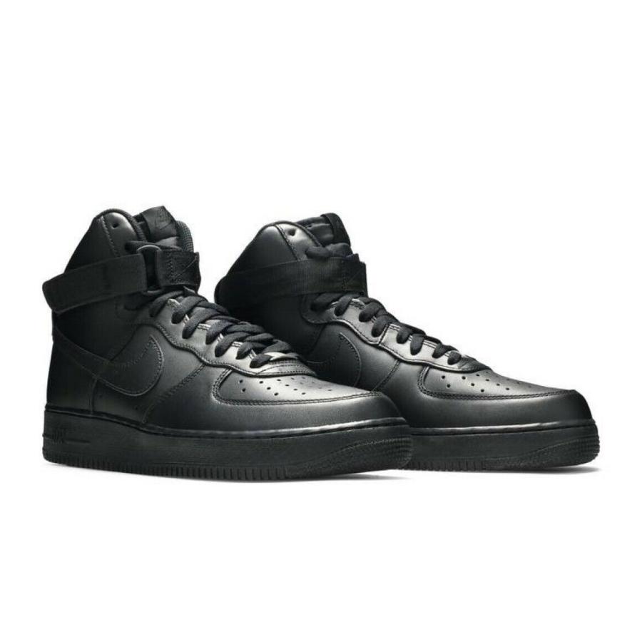 ナイキ NIKE エアフォース ワン Air Force 1 High '07 Basketball Shoes Sneakers CW2290-001 ハイカット Triple Black｜orange-orange｜02