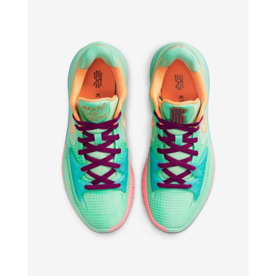 ナイキ NIKE カイリー 4 Kyrie IV Low “Keep Sue Fresh” Basketball Shoes Sneakers CW3985-300 ローカット Green Pink Yellow Blue｜orange-orange｜05