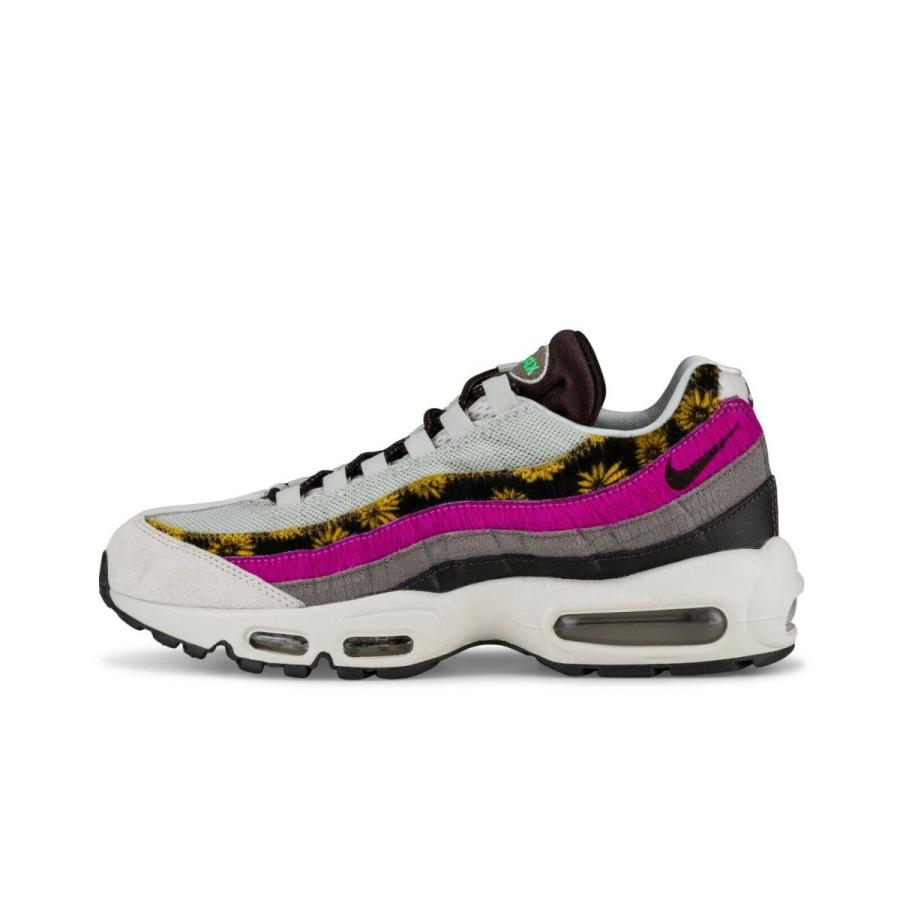 ナイキ NIKE エアマックス Air Max 95  Premium "Daisy Chain" Low Shoes Casual Sneakers CZ8102-001 ローカット レディース White Pink Black Yellow Grey｜orange-orange