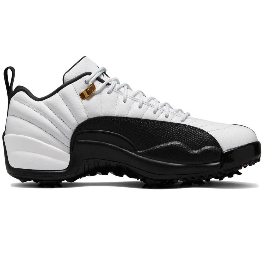 ナイキ NIKE エアジョーダン Air Jordan 12 'Taxi' Golf Shoes Sneaker Casual DH4120-100 ローカット メンズ White Black｜orange-orange｜03