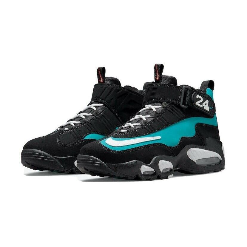 ナイキ NIKE エア グリフィー マックス ワン Air Griffey Max 1 "Black Freshwater" Shoes Casual Sneakers DM8311-001 ミッドカット Blue White｜orange-orange｜03