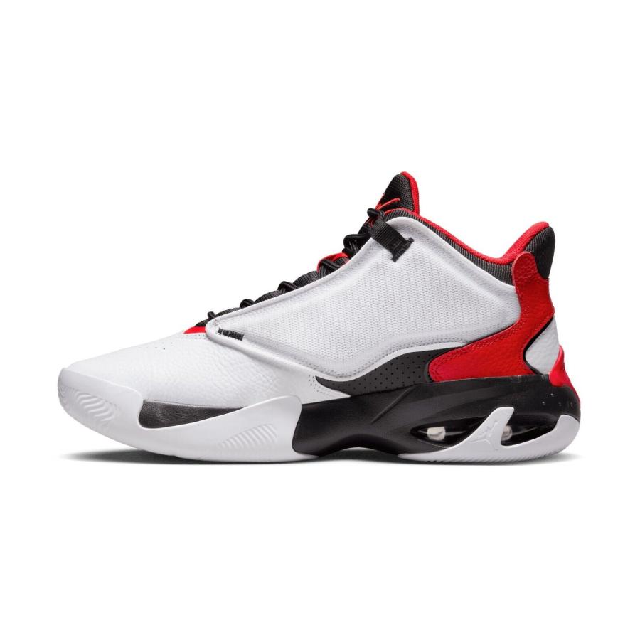 ナイキ NIKE ジョーダン マックス オーラ Jordan Max Aura 4 Basketball Shoes Sneakers DN3687-106 ミドルカット White Black Red｜orange-orange｜02