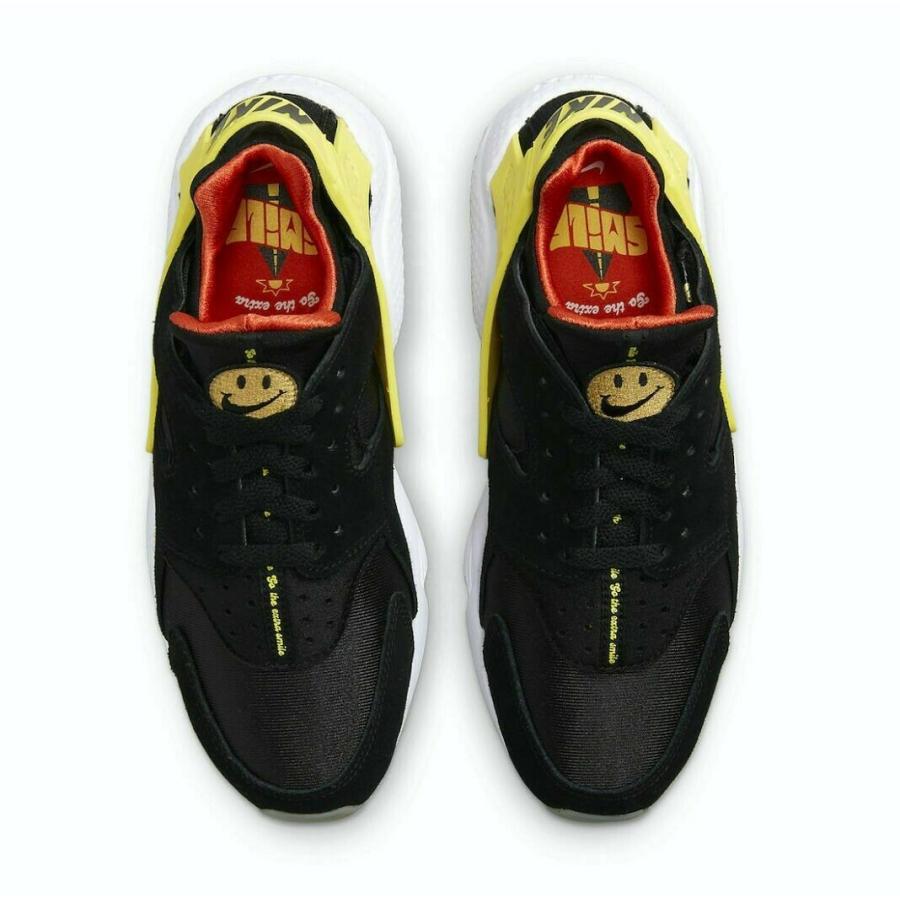 ナイキ NIKE ハラチ Huarache  "Go The Extra Smile" Low Shoes Casual Sneakers DO5873-001 ローカット レディース Black Yellow Red White｜orange-orange｜04
