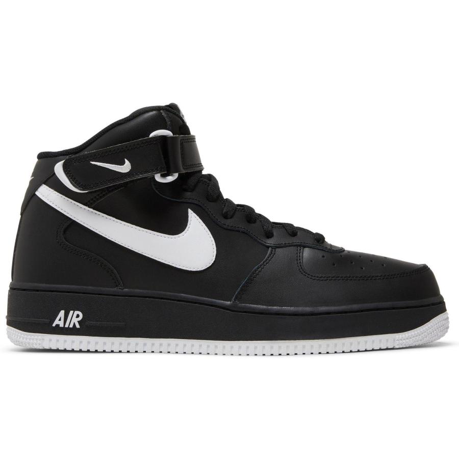 NIKE ナイキ/AIR FORCE 1・BK/DV0806-001/00196153220867/Aランク/85【中古】 NIKE（ナイキ） DV0806-001 Nike エアフォース 1 Mid '07 'Black White
