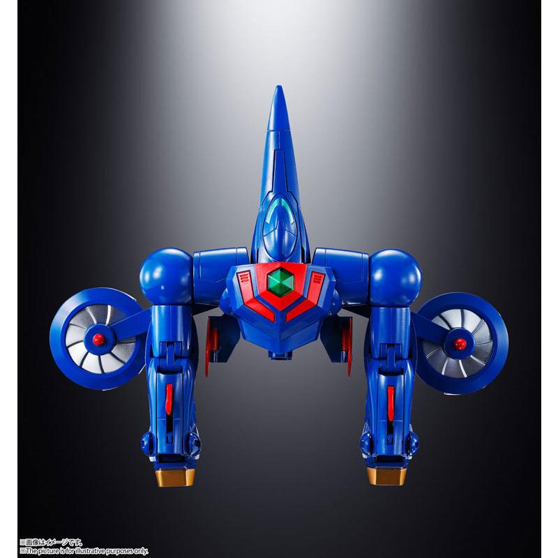 超合金魂 GX-96 ゲッターロボ號 約180mm ABS&ダイキャスト&PVC製 塗装済み可動フィギュア 平手 各左右