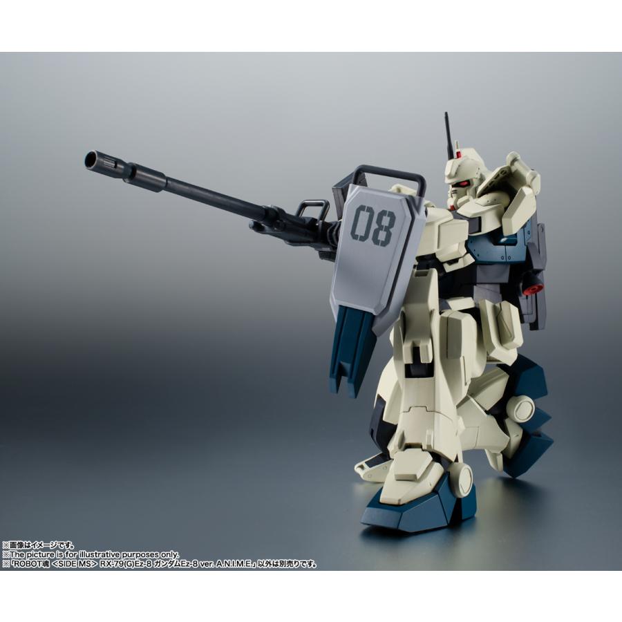 不良箇所修正　再販品　ROBOT魂 機動戦士ガンダム 第08MS小隊 ＜SIDE MS＞ RX-79(G)Ez-8 ガンダムEz-8 ver. A.N.I.M.E.｜orange3714｜10