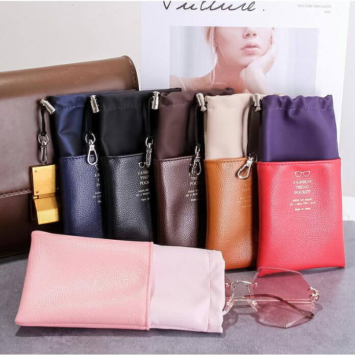 メガネケース付き 楽天市場】[レザー素材] メガネケース サングラスケース 革 素材