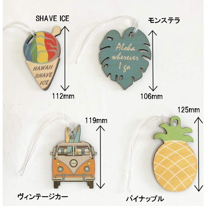 coconene ハワイ限定 木製ラゲッジタグ ラゲージタグ トラベル