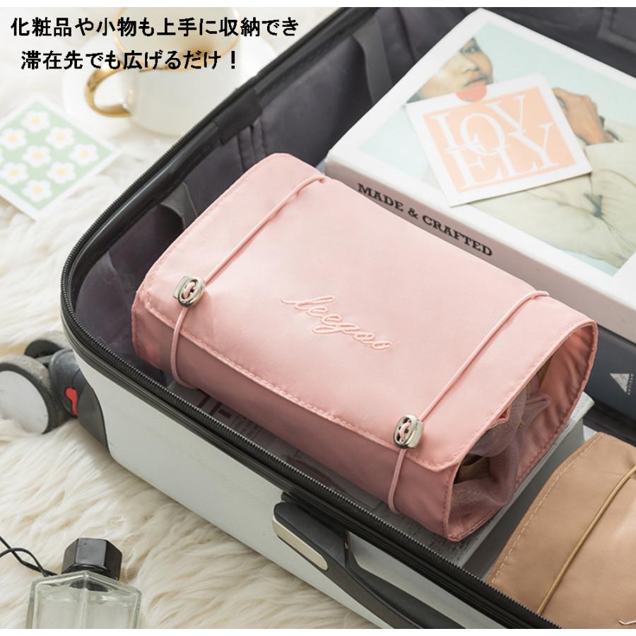 4in1ポーチ 取り外し可能トラベルポーチ オーガナイザー 化粧ポーチ