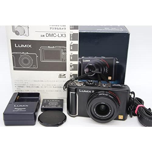 パナソニック デジタルカメラ LUMIX (ルミックス) LX3 ブラック DMC-LX3-K :B001D23KSS