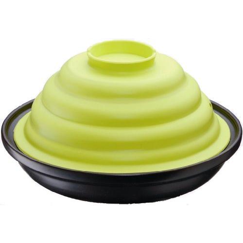 イシガキ産業 ブローディア シリコン蓋タジン鍋 26cm グリーン 3060
