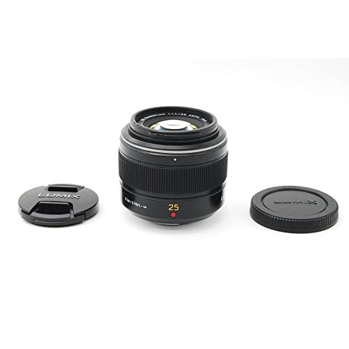 パナソニック 単焦点レンズ マイクロフォーサーズ用 ライカ DG SUMMILUX 25mm/F1.4 ASPH. ブラック H-X025