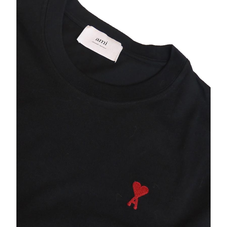 2024年モデル/AMI ALEXANDRE MATTIUSSI Ami paris アミ パリス Tシャツ 半袖 AMI DE COEUR ボクシーフィット オーガニックコットン BFUTS005.726｜orangecake｜08