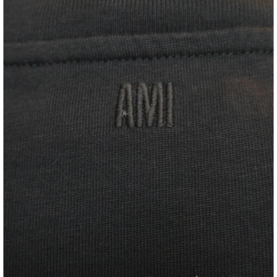 2024年モデル/AMI ALEXANDRE MATTIUSSI Ami paris アミ パリス Tシャツ 半袖 AMI DE COEUR ボクシーフィット オーガニックコットン BFUTS005.726｜orangecake｜09