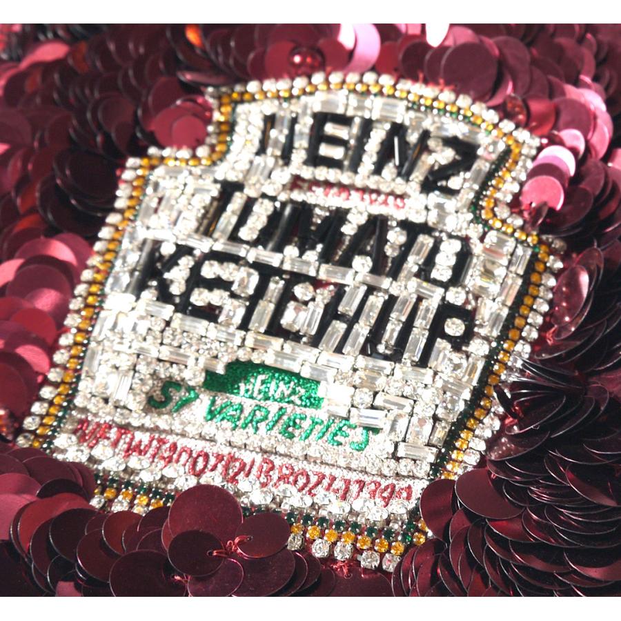 ANYA HINDMARCH アニヤハインドマーチ ケチャップ スパンコール ANYA HINDMARCH アニヤハインドマーチ ケチャップ スパンコール