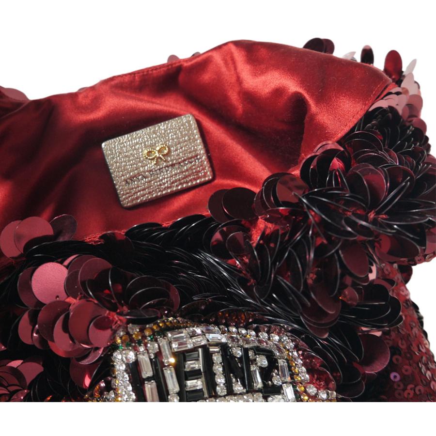 ANYA HINDMARCH アニヤハインドマーチ ケチャップ スパンコール ANYA HINDMARCH アニヤハインドマーチ ケチャップ スパンコール