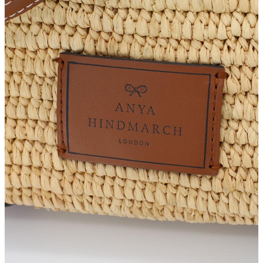 ANYA HINDMARCH アニヤハインドマーチ かごバッグ ラフィア ANYA HINDMARCH アニヤハインドマーチ かごバッグ ラフィア