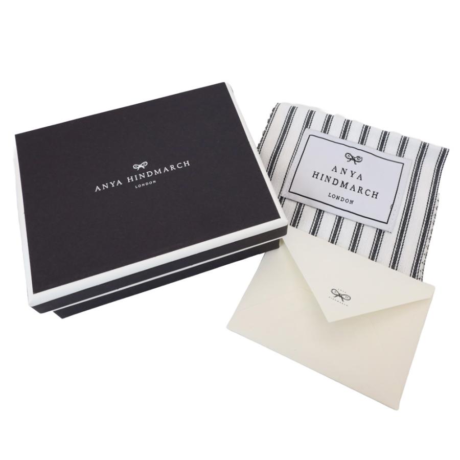 【美品】アニヤハインドマーチ コンパクトウォレット アイズ リボン 箱付き 美品】アニヤハインドマーチ コンパクトウォレット アイズ リボン 箱