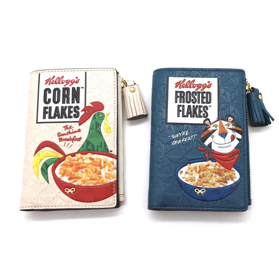 ANYA HINDMARCH（アニヤ・ハインドマーチ） 二つ折り財布 「Frosted