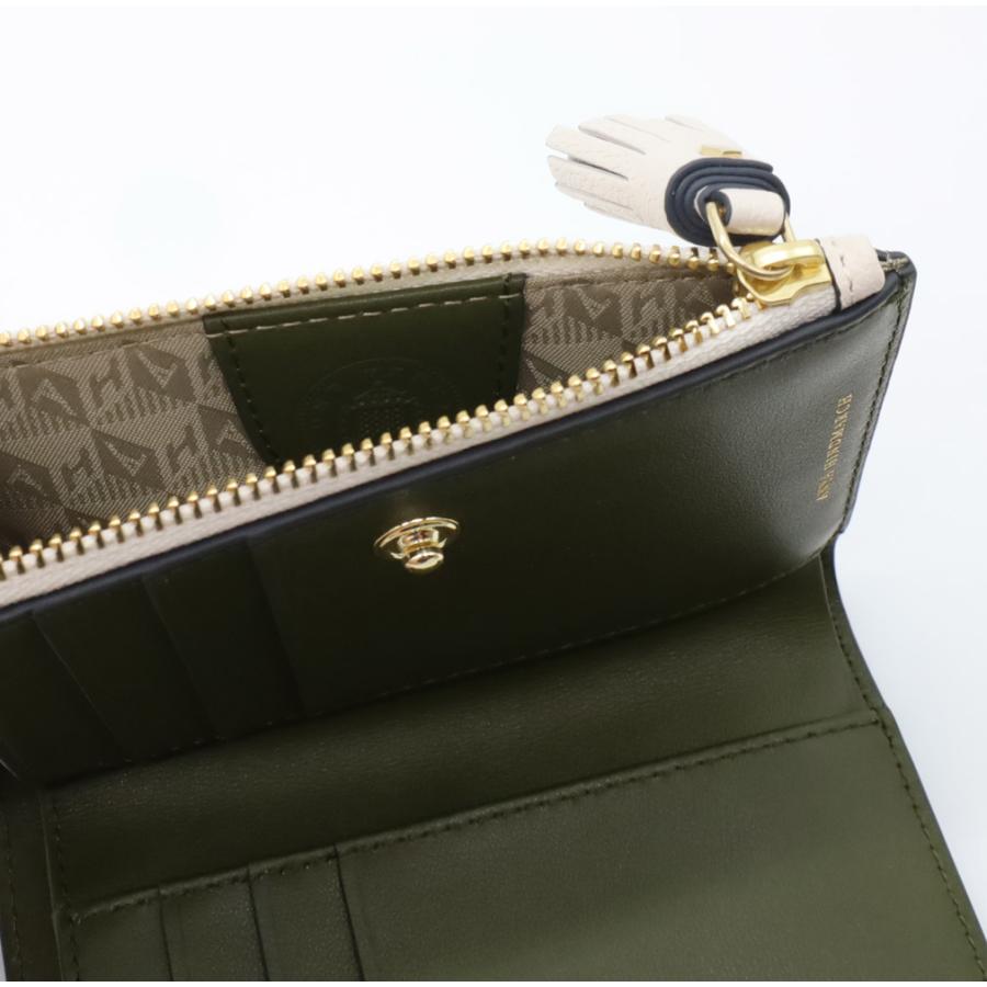 ANYA HINDMARCH（アニヤ・ハインドマーチ） 二つ折り財布 「Frosted