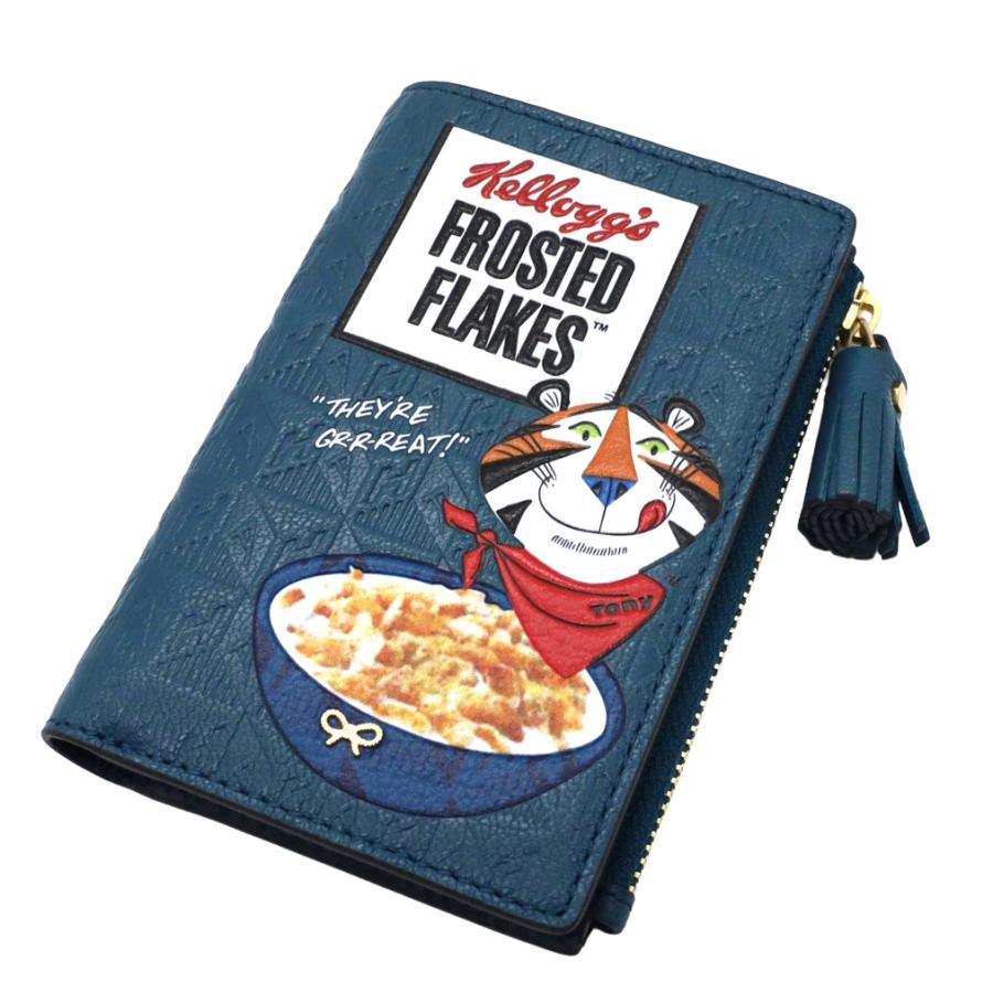 ANYA HINDMARCH（アニヤ・ハインドマーチ） 二つ折り財布 「Frosted