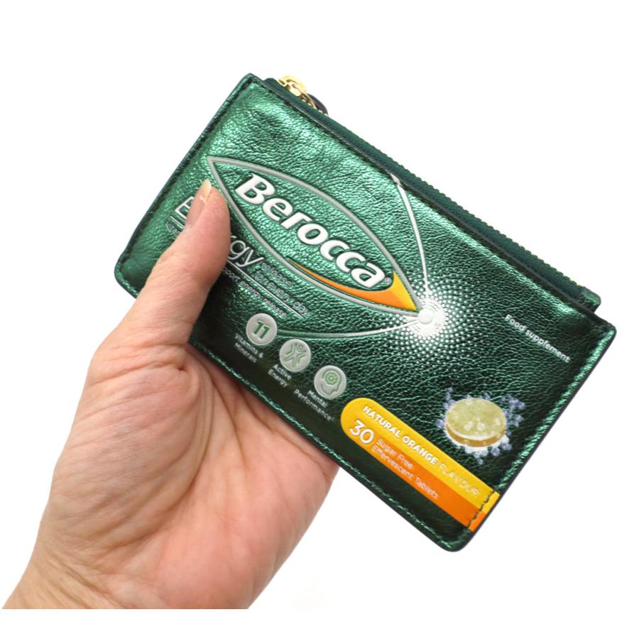 ANYA HINDMARCH（アニヤ・ハインドマーチ） 「Berocca」 ジップ カード