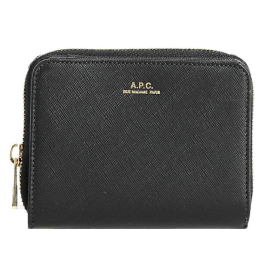 A.P.C.（アーペーセー） 二つ折りレザー財布 コンパクトウォレット