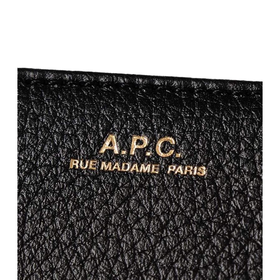 A.P.C. アーペーセー 二つ折りレザー財布 コンパクトウォレット