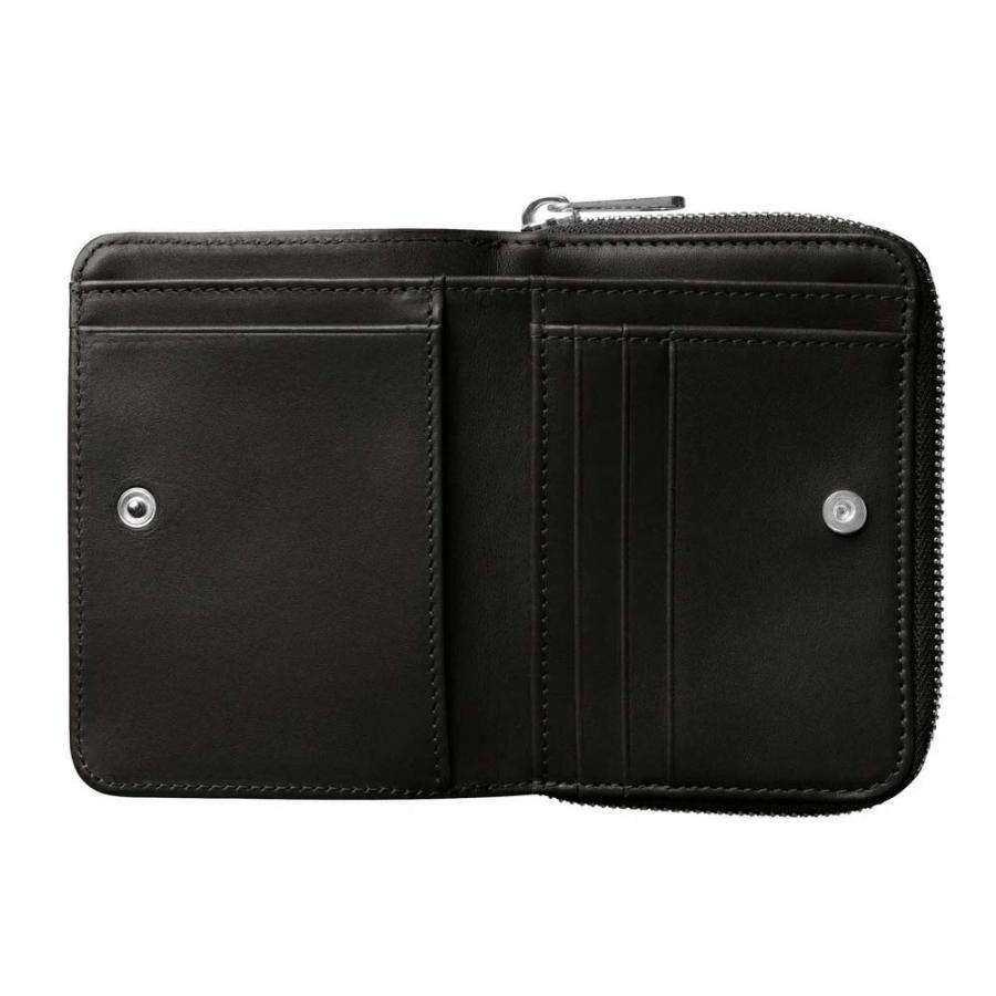A.P.C. アーペーセー 二つ折りレザー財布 コンパクトウォレット COMPACT EMMANUELLE H63087 ブラック ブラウンの画像
